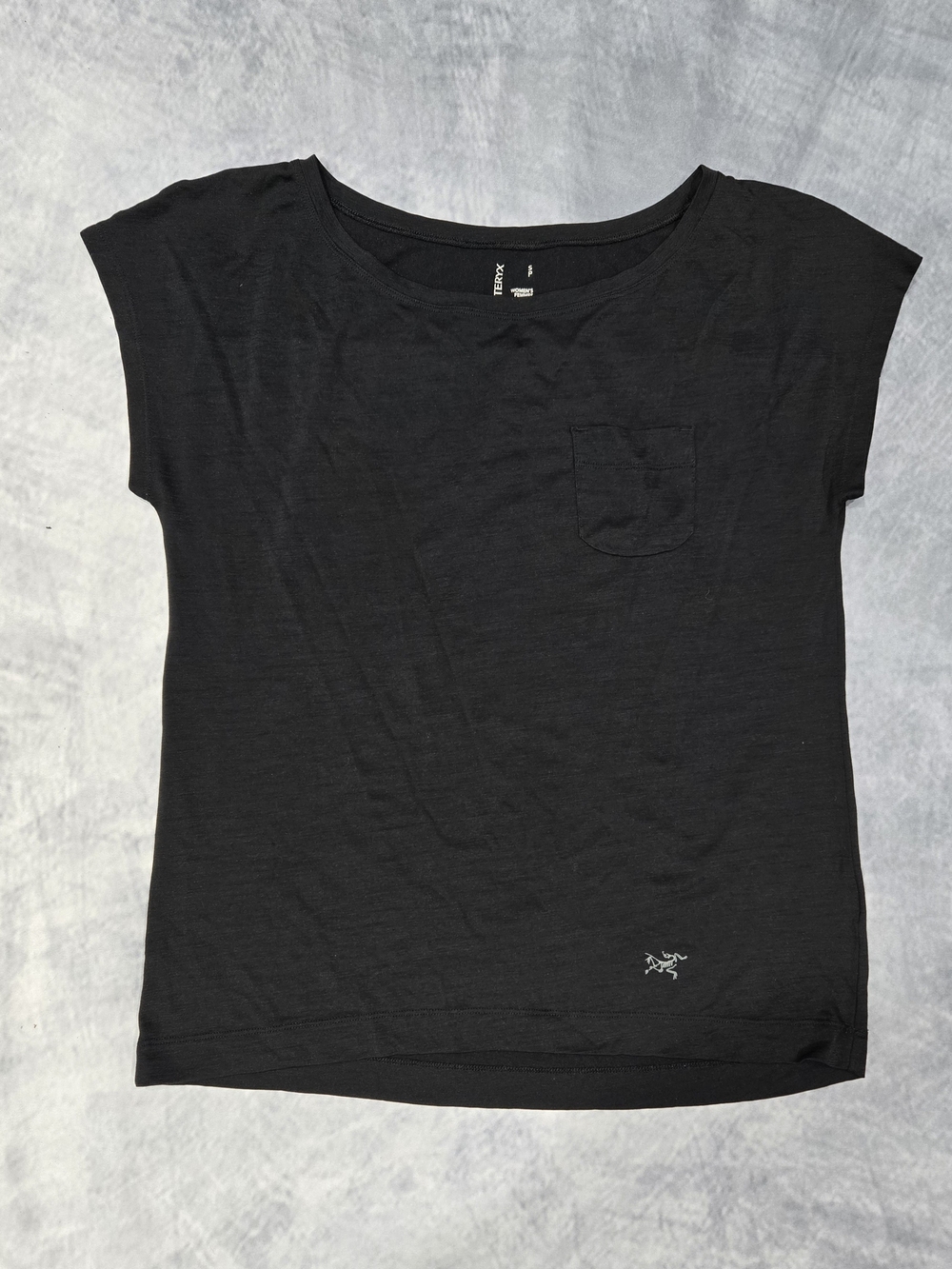 Arc'teryx Black Women's Short Sleeve Pocket Tee